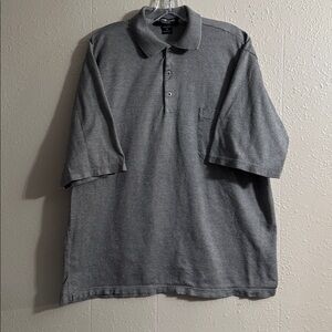 Men's Gray Polo Shirt